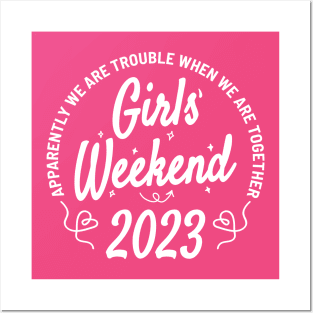 Girls Weekend 2023 - Circle Stamp NYS Posters and Art